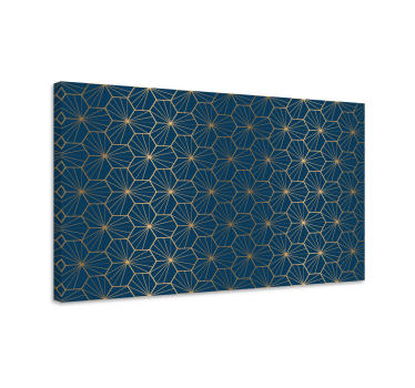 Geometrische Wandbilder leinwand mit geometrischem muster - TenStickers