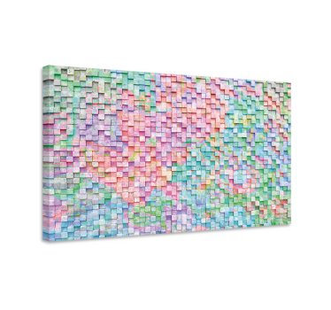 Geometrische Wandbilder mosaik-spektrum - TenStickers