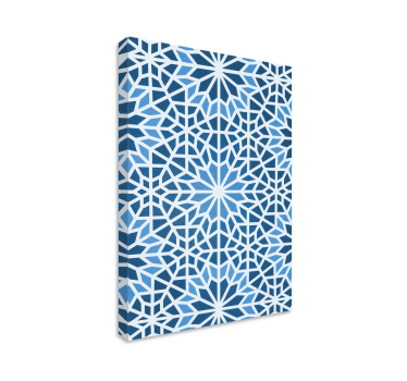Geometrische Wandbilder geometrischer sternenexplosion - TenStickers