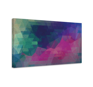 Leinwandbild Geometrie geometrische abstraktion - TenStickers