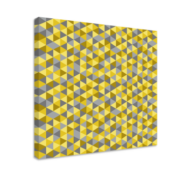 Geometrische Wandbilder geometrisches dreiecks-ensemble - TenStickers