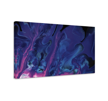 Wandbild modern Lila und blauer farbverlauf - TenStickers