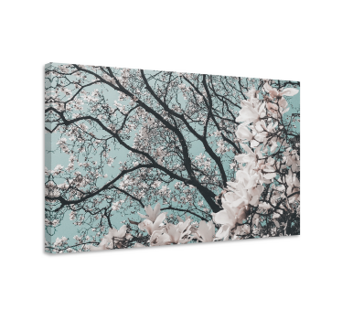 Wandbild Blume Elegante japanische kirschblüte - TenStickers