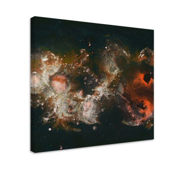 Leinwandbild abstrakt kosmische bewegung - TenStickers