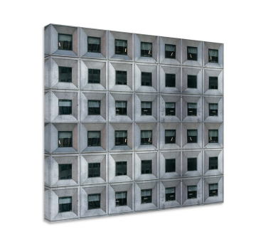 Wandbilder 3D Brutale Architektur - TenStickers