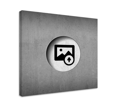 3D Wandbilder rauer Beton - TenStickers