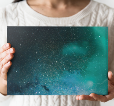 Leinwandbild abstrakt sternenhimmel szene - TenStickers