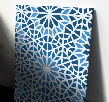 Geometrische Wandbilder geometrischer sternenexplosion - TenStickers