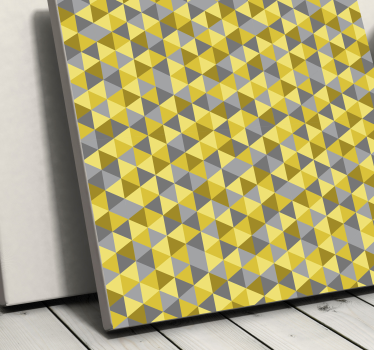 Geometrische Wandbilder geometrisches dreiecks-ensemble - TenStickers