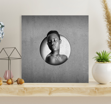 3D Wandbilder rauer Beton - TenStickers
