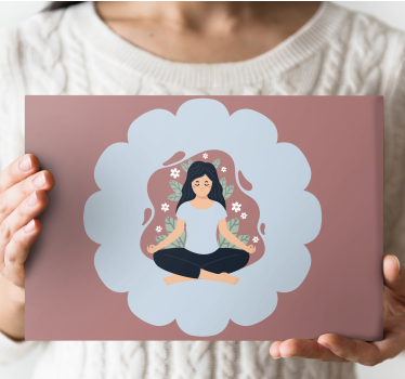 Mandala wandbilder für meditative blumen-aura - TenStickers