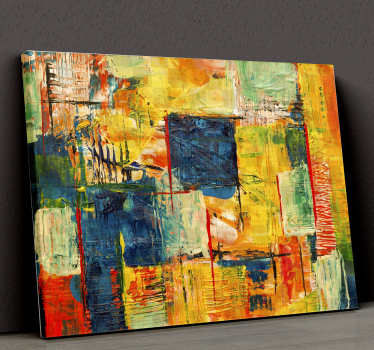 Wandbild modern Buntes mosaik - TenStickers