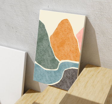 Wandbilder Wohnzimmer Pintura moderna abstrakt - TenStickers