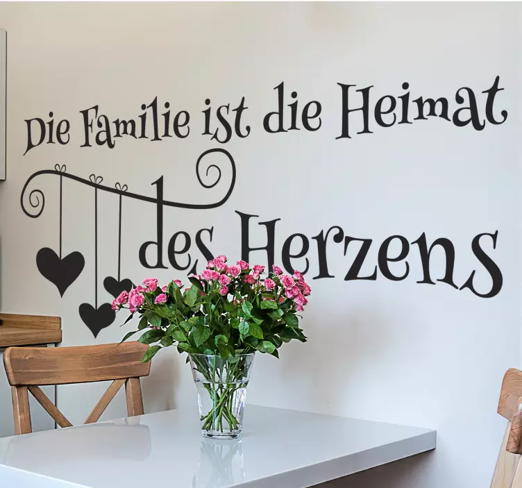 Spruch Familie - TenStickers