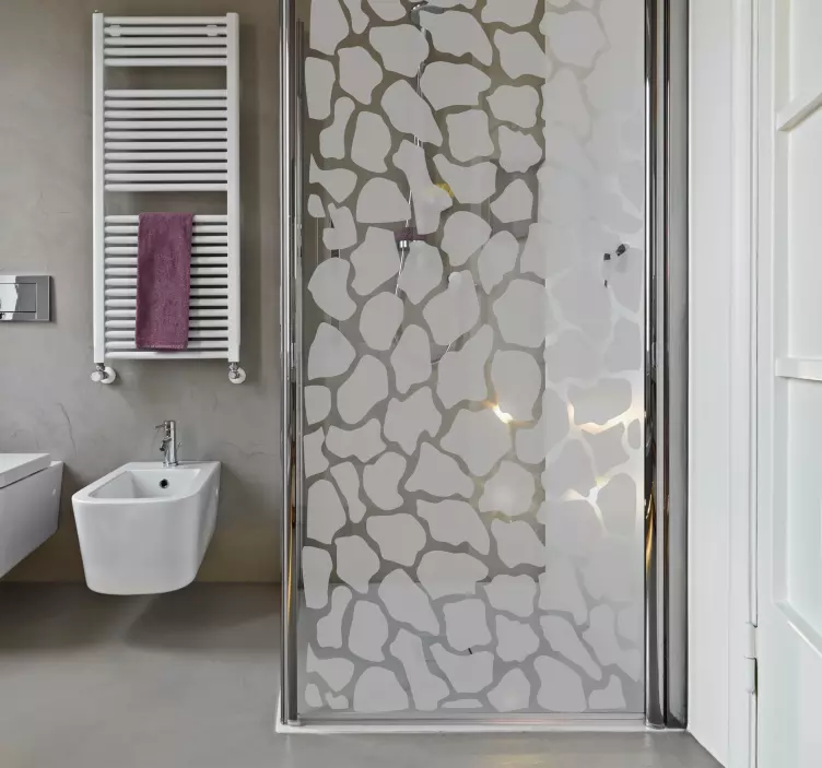 Giraffenmuster Aufkleber - TenStickers