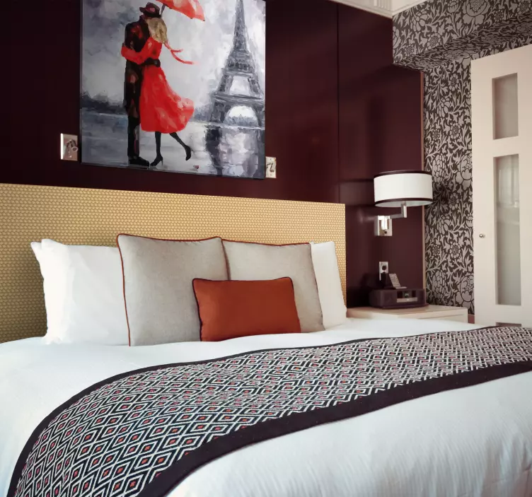 Möbelfolie geflochtenes Muster - TenStickers