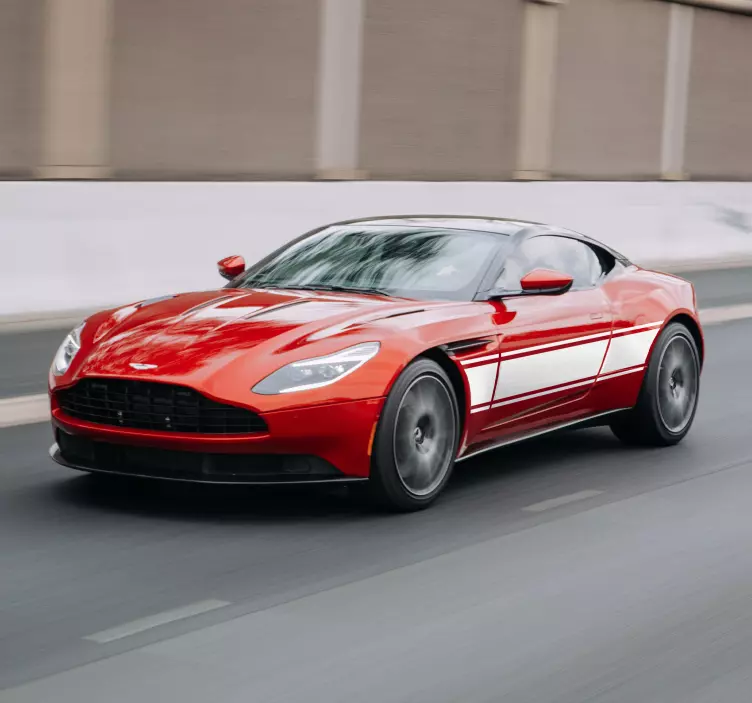 Autoaufkleber Rallystreifen - TenStickers