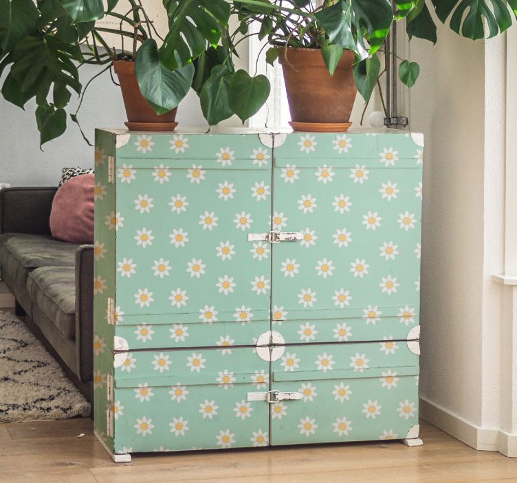 Gänseblümchen blumen Wandtattoo - TenStickers