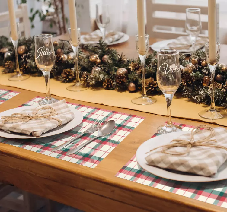 Hochzeitsaufkleber Namen - TenStickers