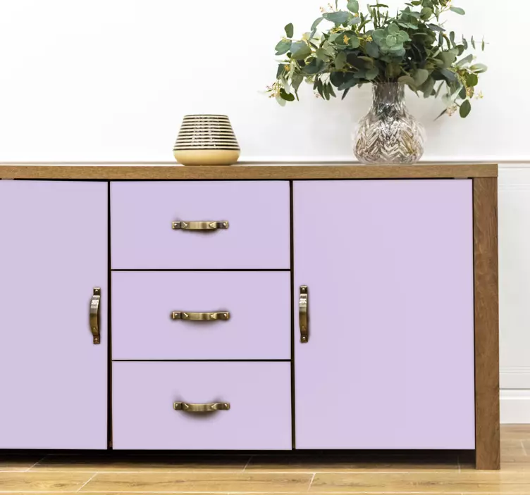 Selbstklebende Folie Schlicht lavendelfarbig - TenStickers