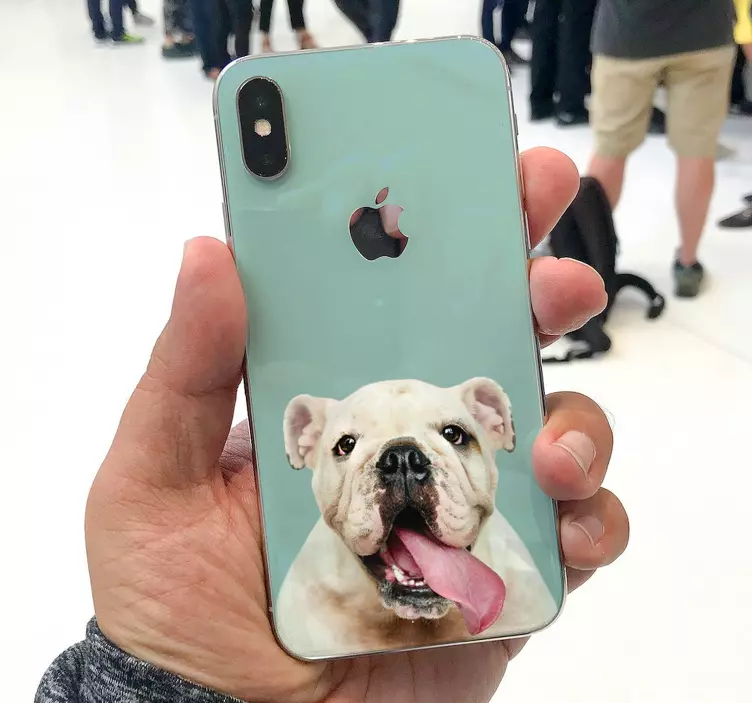 Benutzerdefinierter iPhone Aufkleber - TenStickers