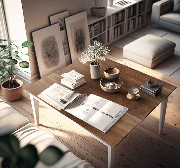 Möbelfolie holztextur braun - TenStickers