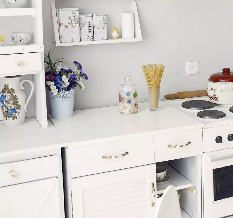 Möbelfolie Weiß - TenStickers