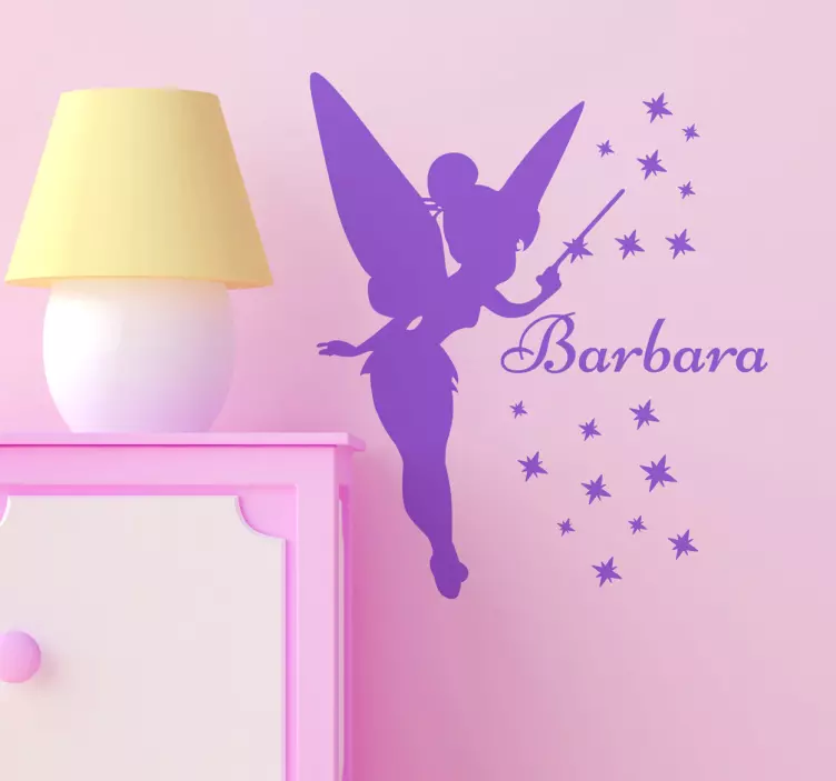 Personalisierbares Wandtatto Tinkerbell - TenStickers