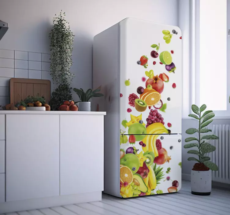 Kühlschrank Folie Früchte - TenStickers