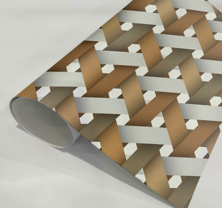 möbelfolie scandinavisches weißes Holz - TenStickers