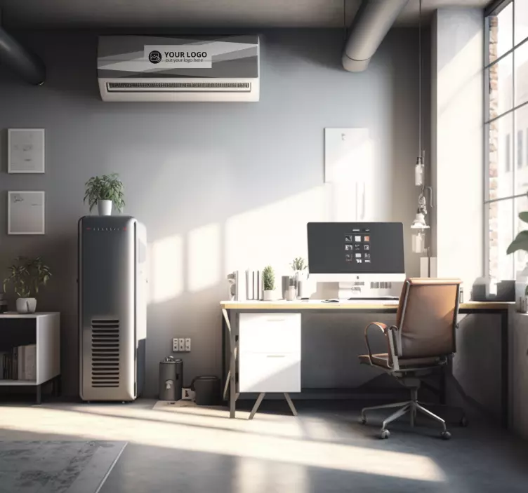 Aufkleber Büro Firmenlogo - TenStickers