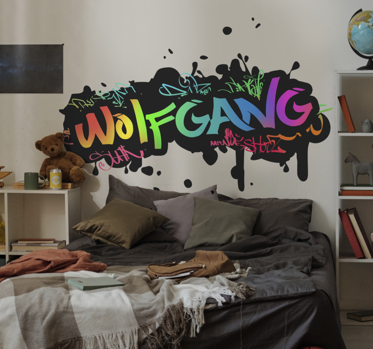 Wandtattoo Kinderzimmer Urban Graffiti - TenStickers