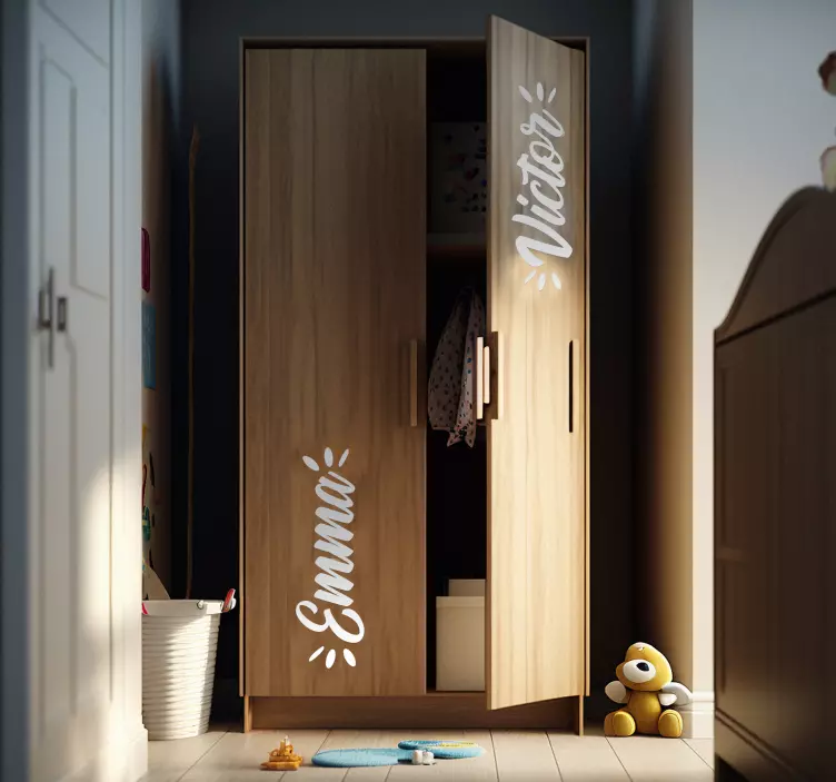 Wohnzimmermöbel aufkleber - TenStickers