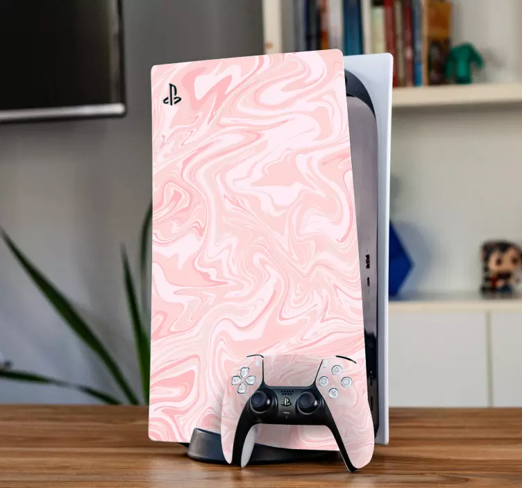 Ps4 skin mit marmor muster design - TenStickers
