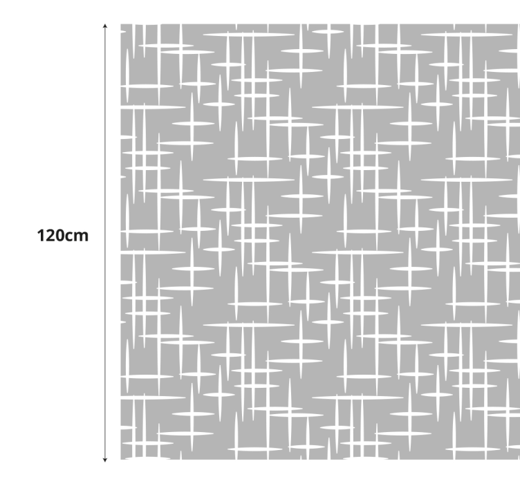Folie Duschkabine abstraktes Design - TenStickers