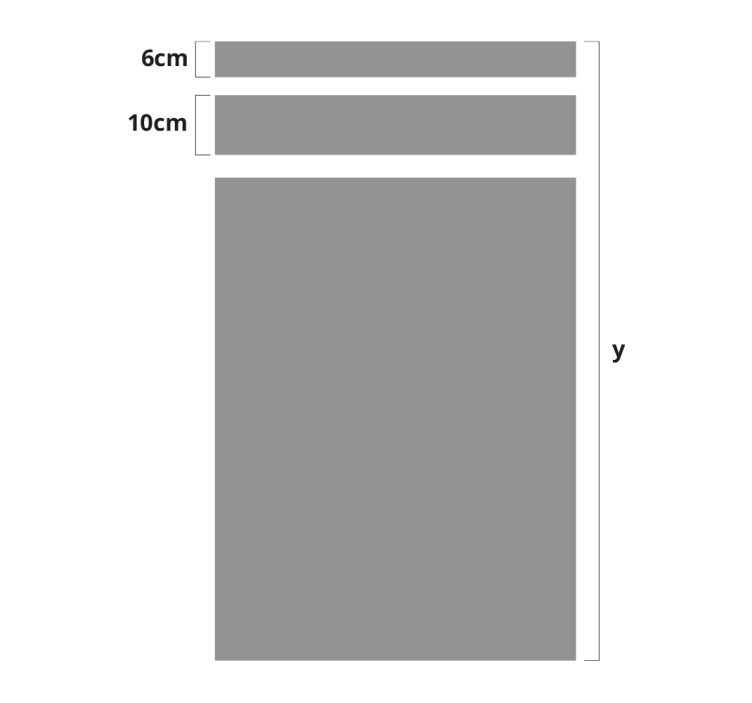 Aufkleber geschlossene Jalousien  Tür - TenStickers