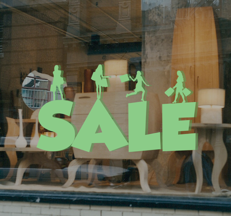 Rabatt Aufkleber etiketten für geschäftsverkaufsschilder - TenStickers