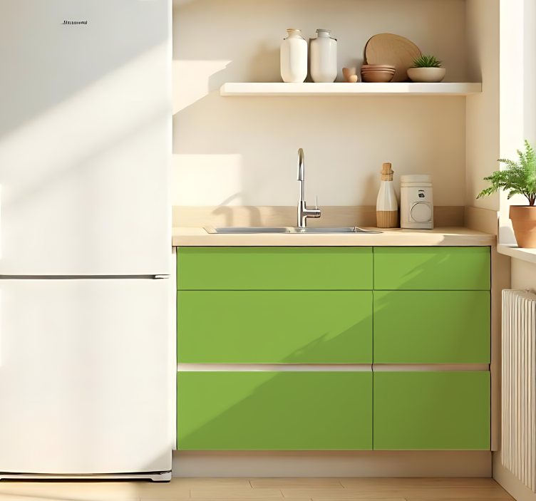 Wandtattoo einfarbig mattgrün - TenStickers