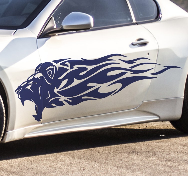 Autotattoo Stammeslöwe - TenStickers