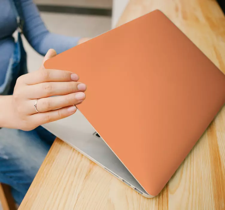 Aufkleber für Laptop Apricot Crush - TenStickers