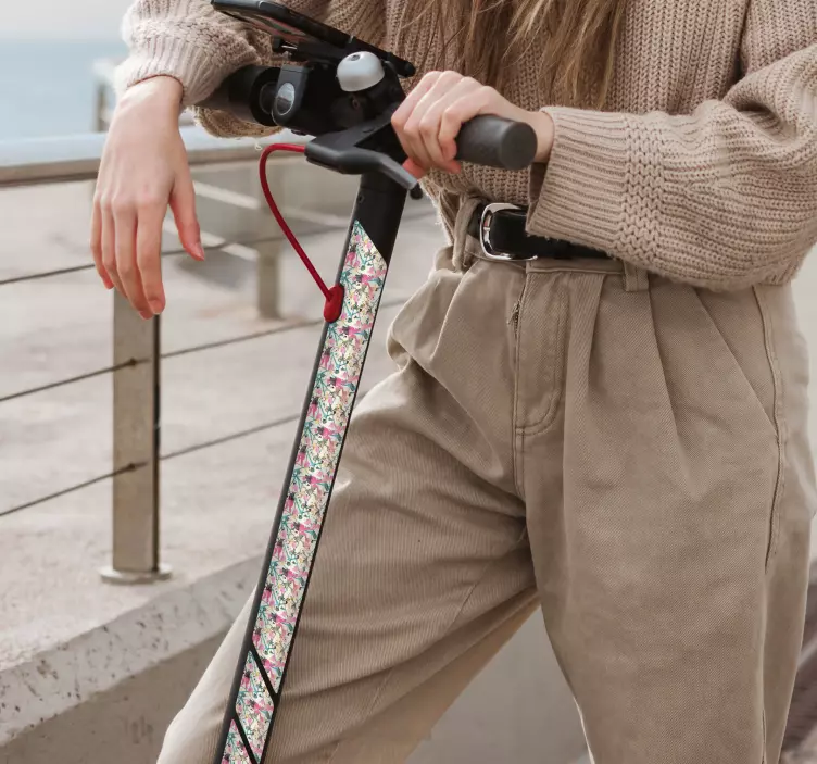 Aufkleber für Tretroller Splash Design - TenStickers