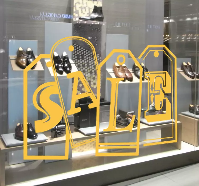 Aufkleber Sales Etiketten - TenStickers