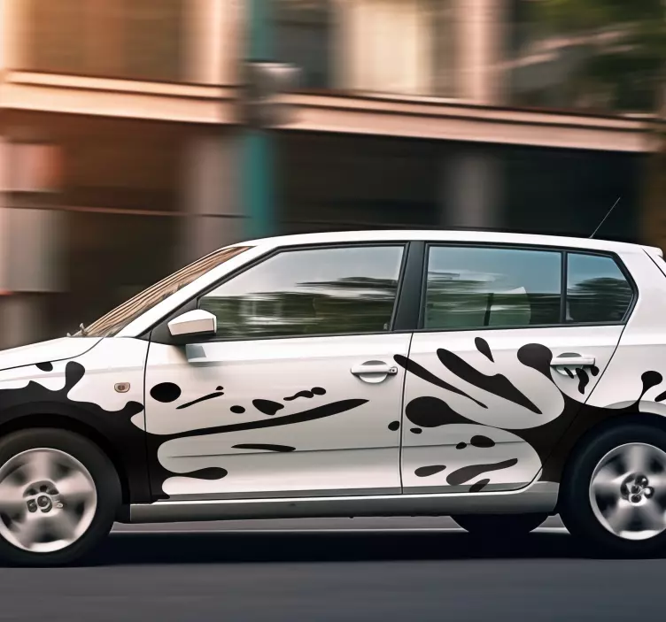 Autoaufkleber Farbflecken - TenStickers