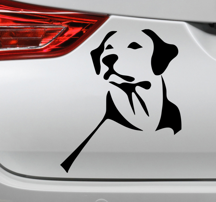 Autoaufkleber Labrador - TenStickers