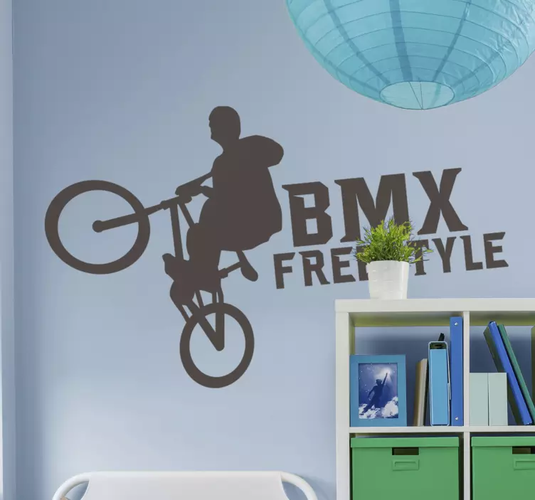 Bmx freestyle radfahren aufkleber - TenStickers