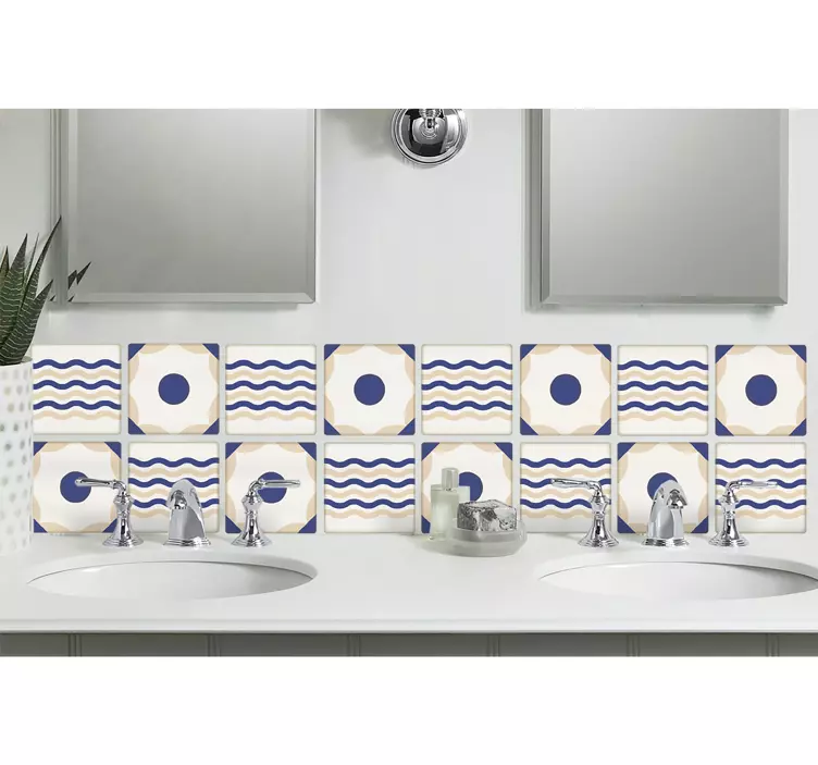 Fliesen Aufkleber Kachelmuster - TenStickers