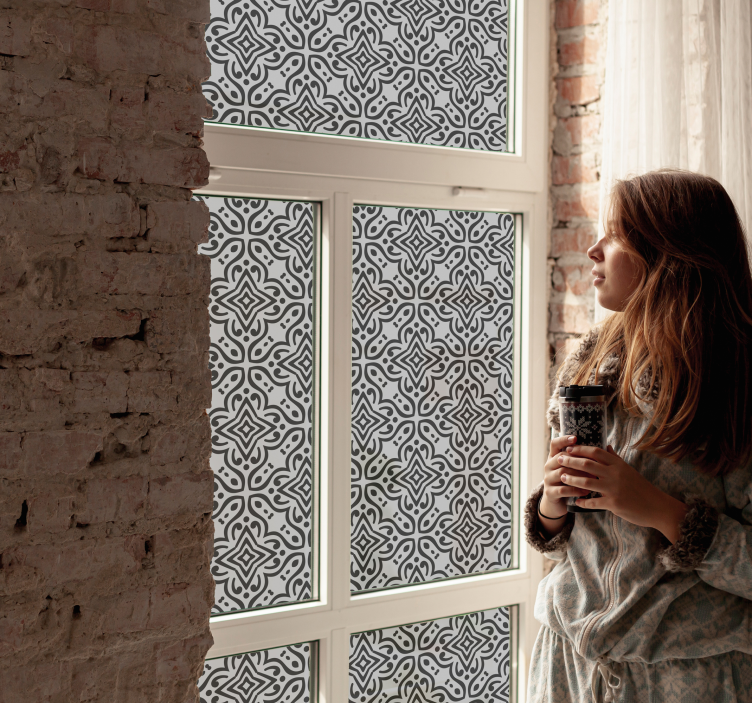 Fensterfolie Arabische fensterdekoration - TenStickers