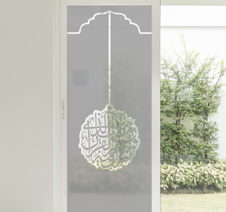 Fensterfolie Arabisches glas - TenStickers