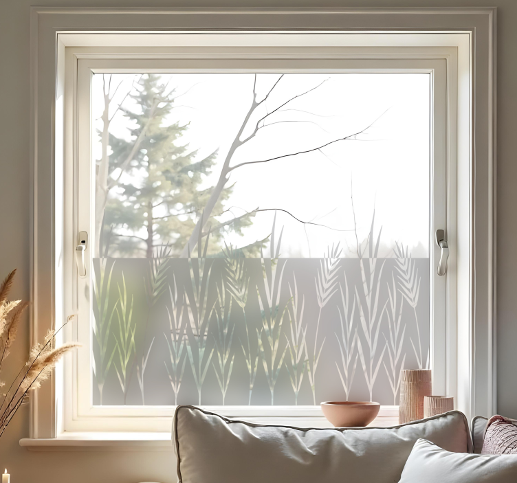 Fensteraufkleber pflanzen und Ähren - TenStickers