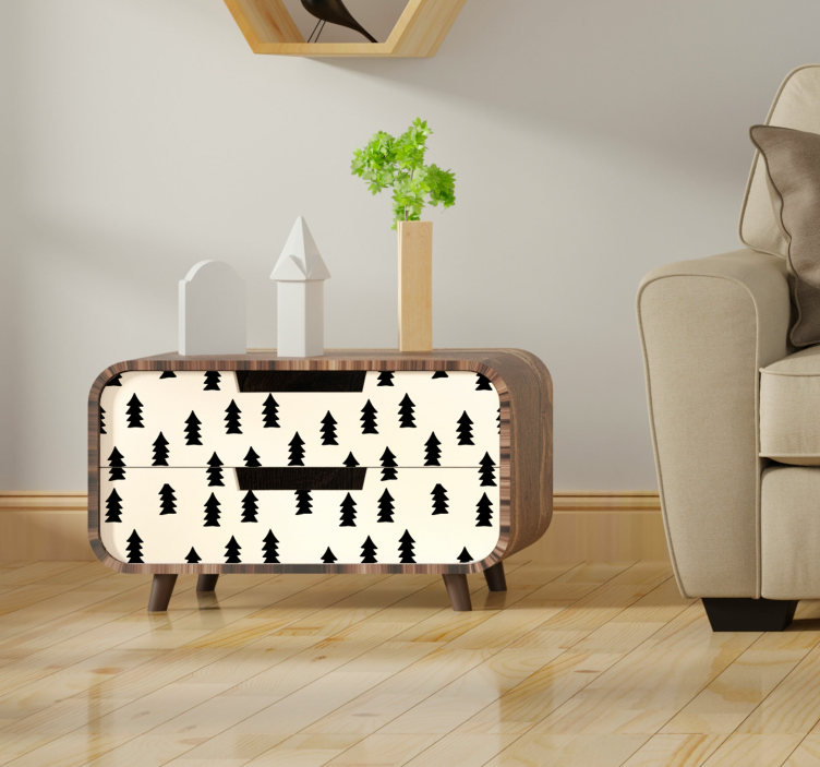 Klebefolie für Möbel Baummuster - TenStickers